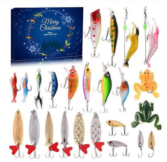 Hooked for the Holidays: Fishing Lure Advent Calendar