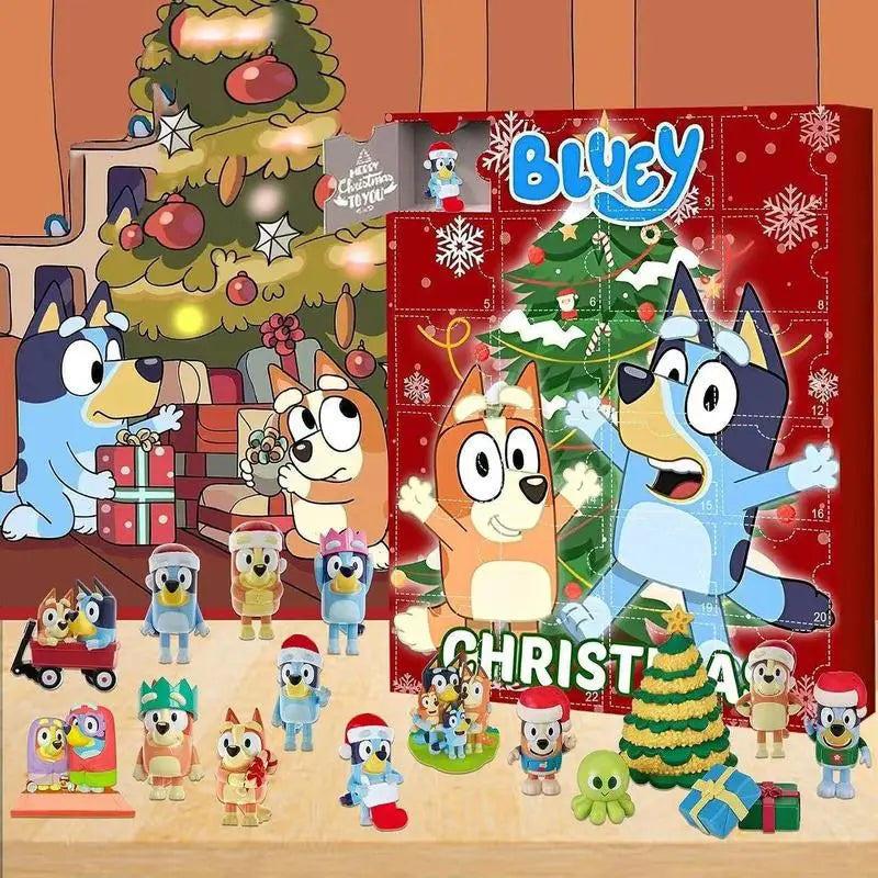 Bluey's Wackadoo Christmas Countdown: 24 Days of Doggy Delight!