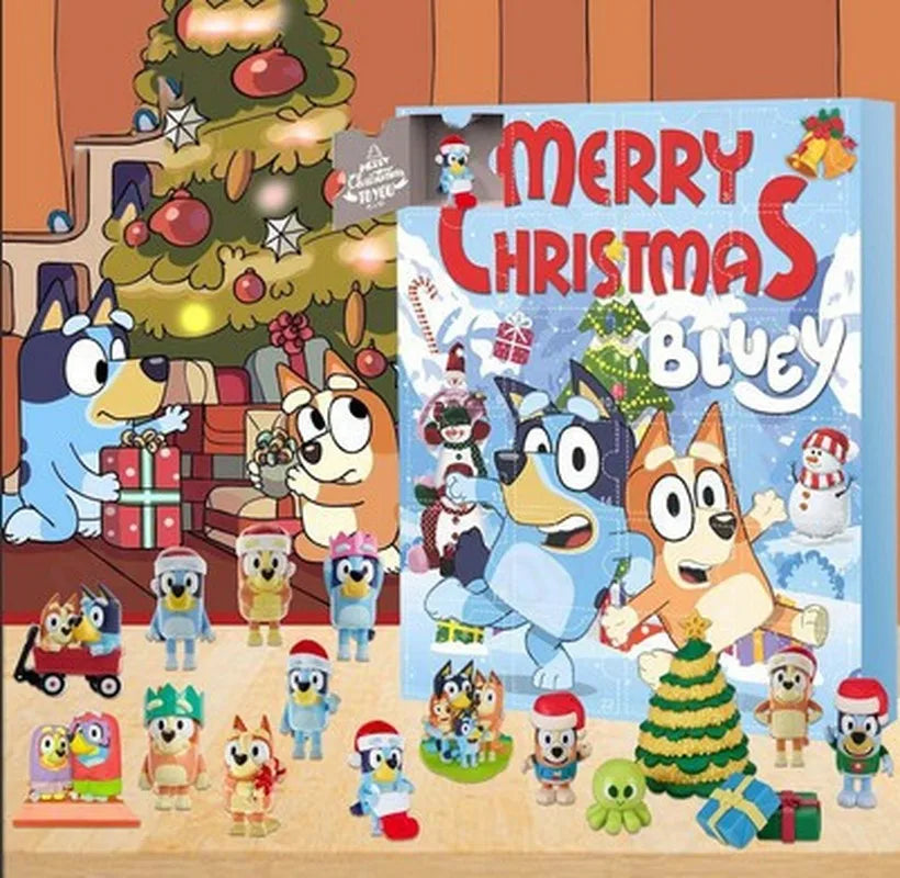 Bluey's Wackadoo Christmas Countdown: 24 Days of Doggy Delight!