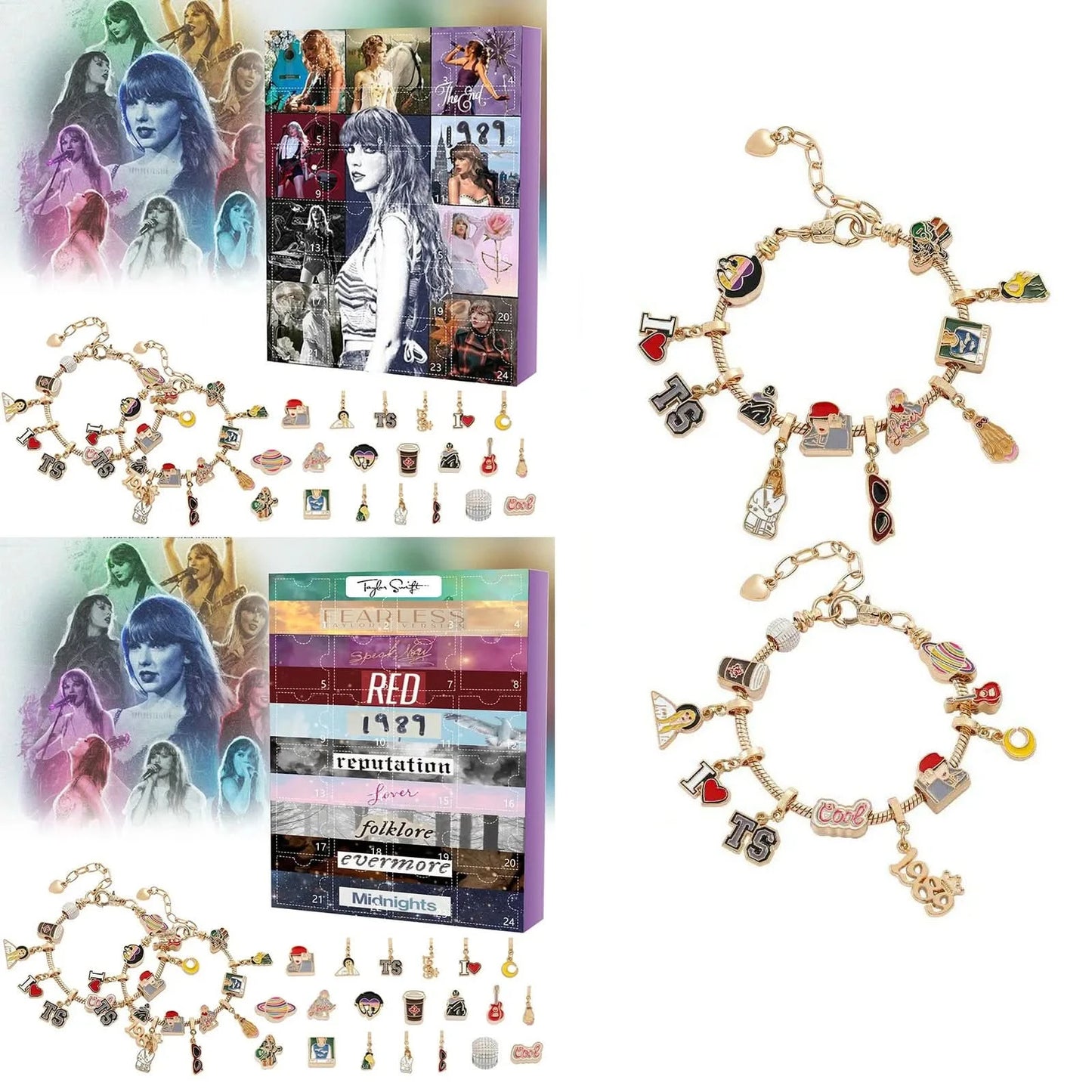 Swiftmas Countdown: 24 Days of Enchanted Bracelet Charms