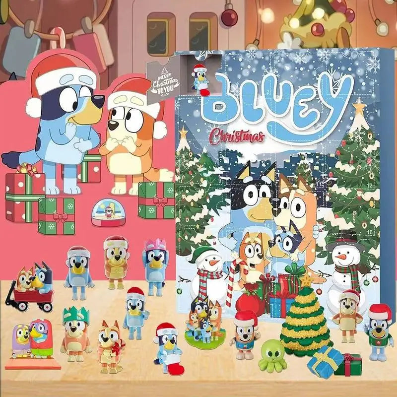 Bluey's Wackadoo Christmas Countdown: 24 Days of Doggy Delight!